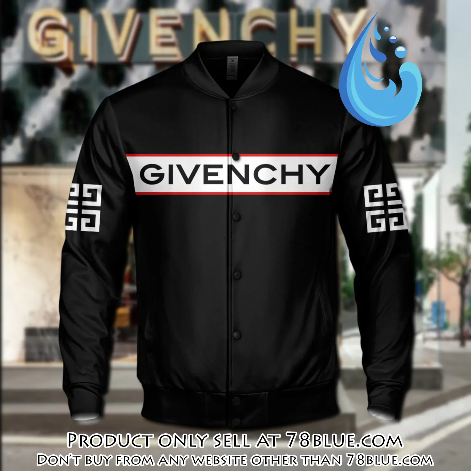 Luxury givenchy varsity premium baseball jacket bjv1051 78b1416139